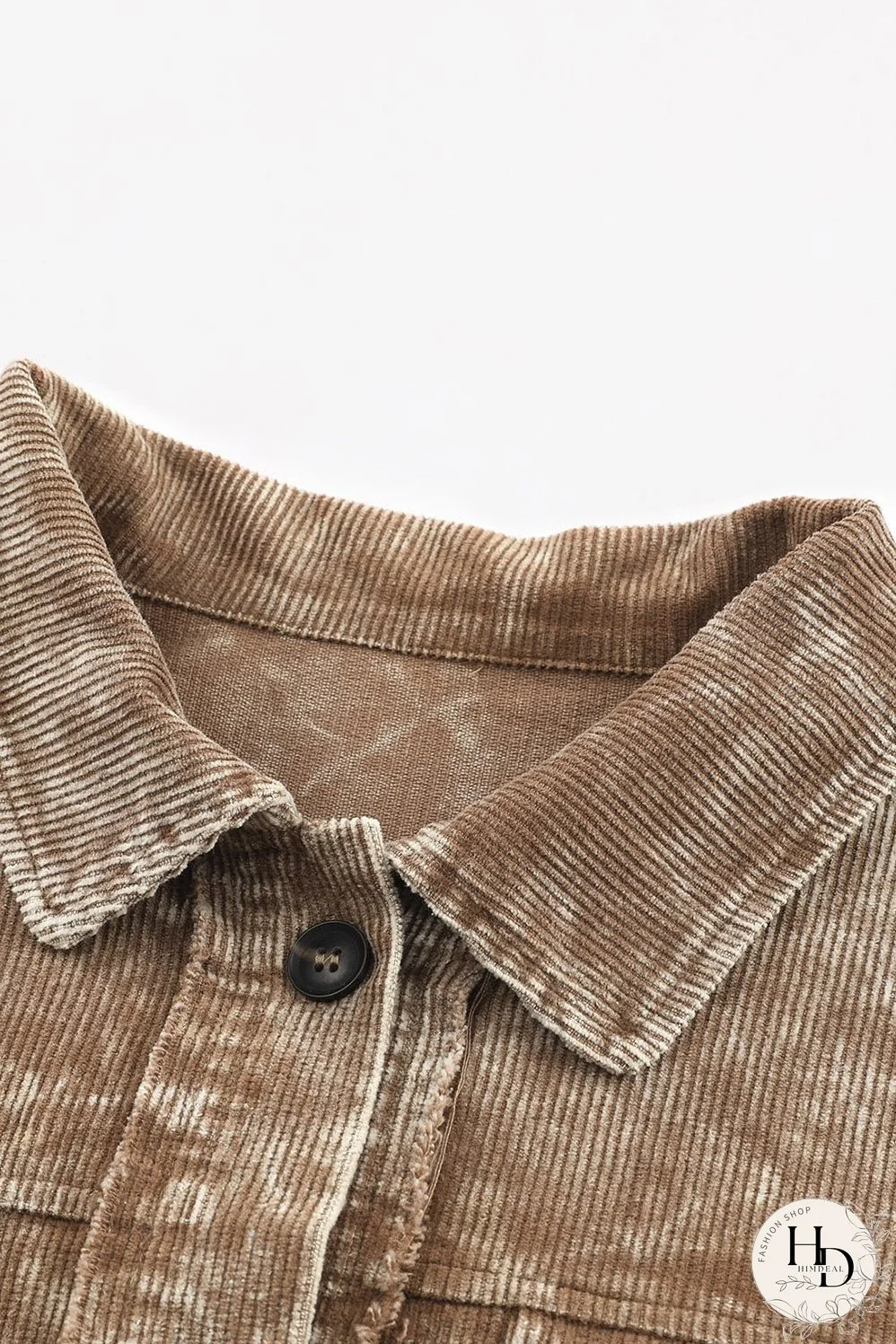 Tassel Detail Corduroy Jacket