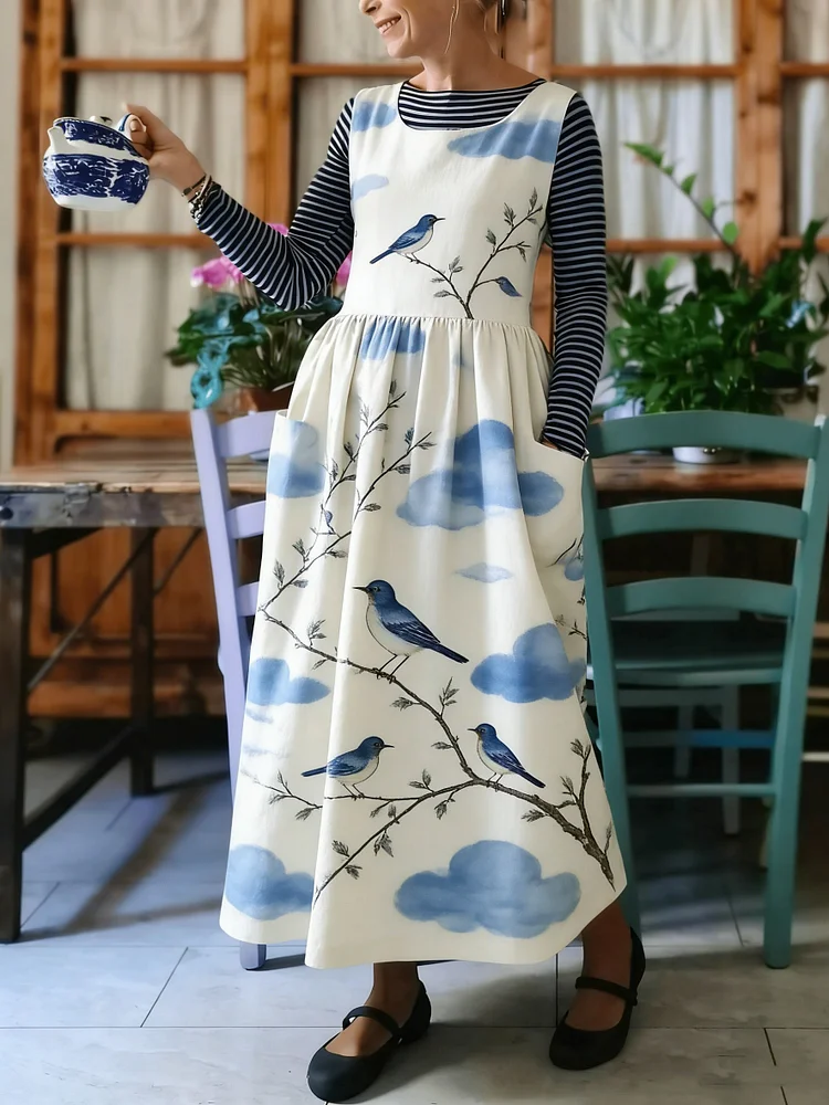 Printed Apron