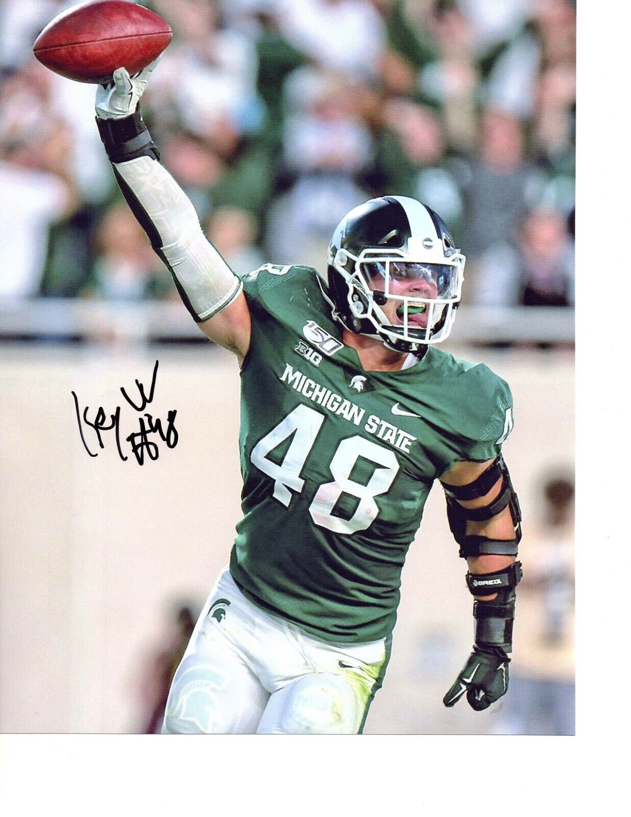 Kenny Willekes signed autographed 8x10 Photo Poster painting Michigan State Spartans football!!!