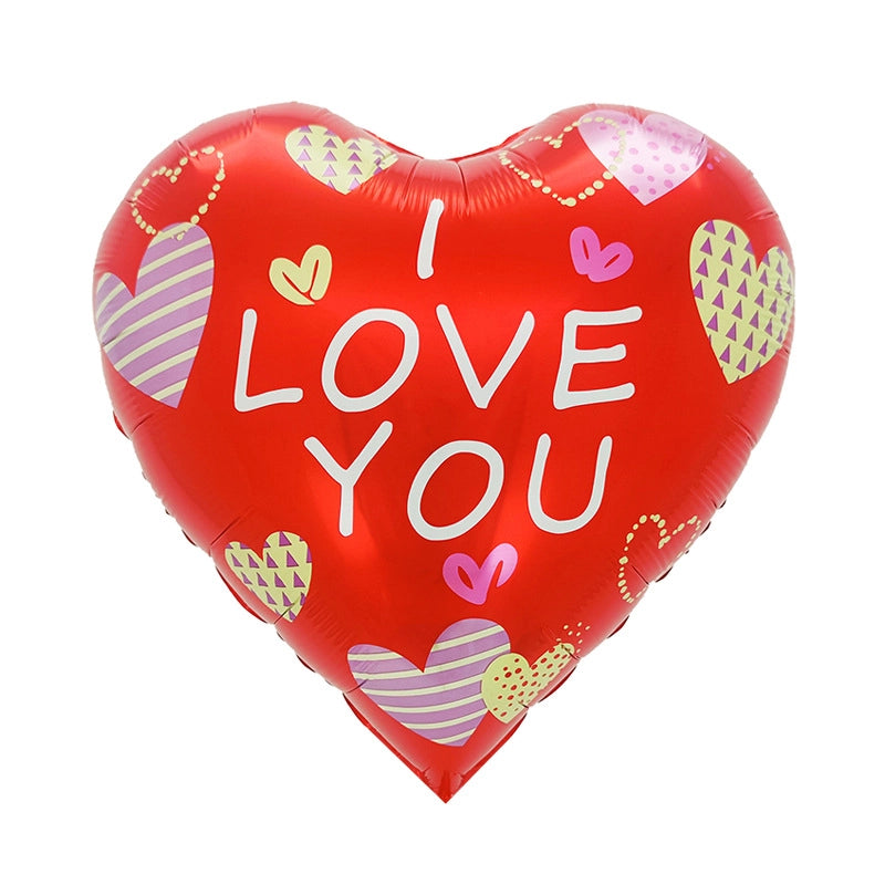 Vacation Minimalist Heart Shape Aluminum Film Travel Daily Balloons