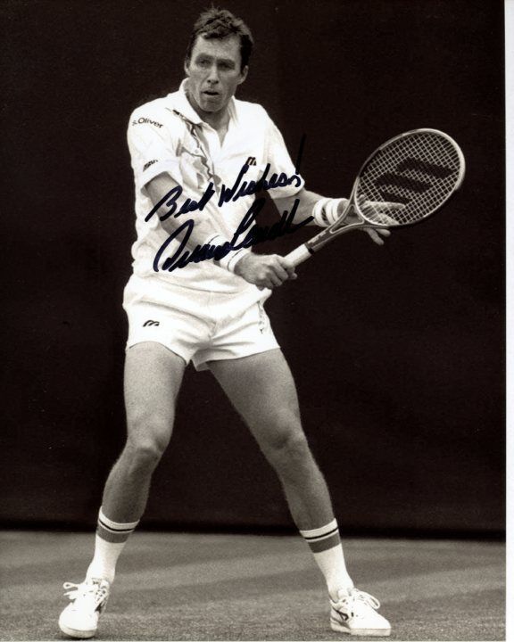 IVAN LENDL Signed Autographed TENNIS Photo Poster painting