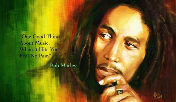 Classic Bob Marley Portrait Posters and Prints Canvas Painting Cuadros Wall Art for Living Room Home Decor (No Frame)