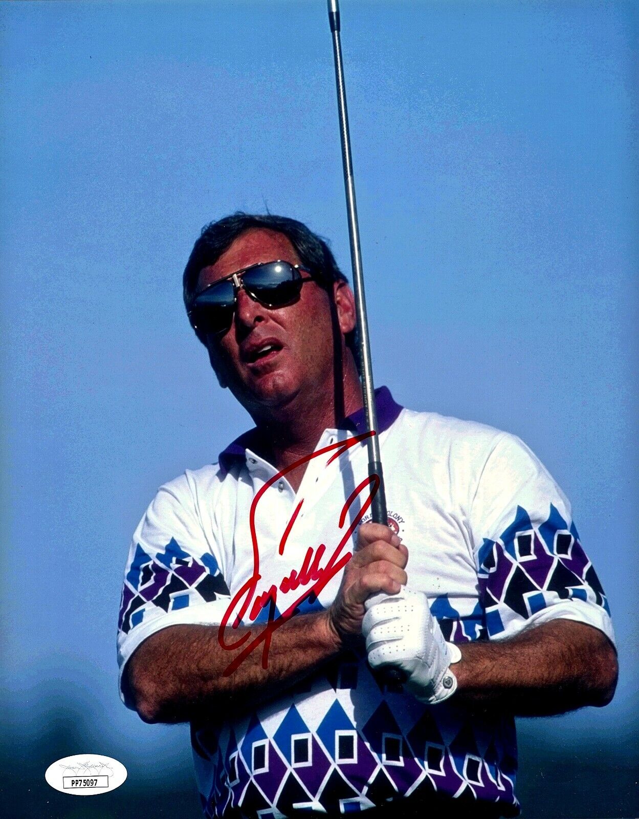 FUZZY ZOELLER Autograph Hand SIGNED 8x10 Photo Poster painting PGA TOUR MASTERS JSA CERTIFIED