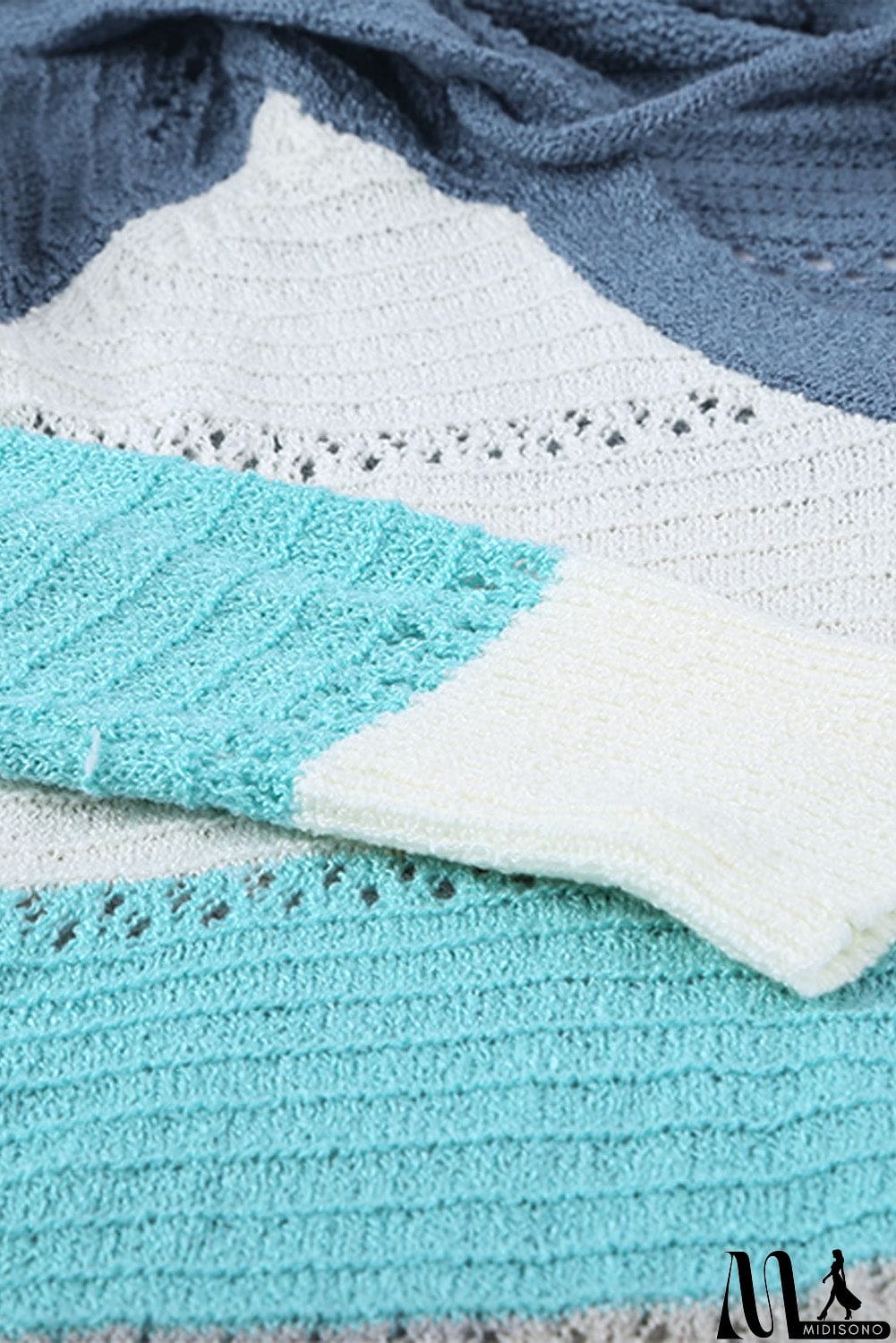 MidiSono - Classic Beach Bonfire Knitted Hoodie