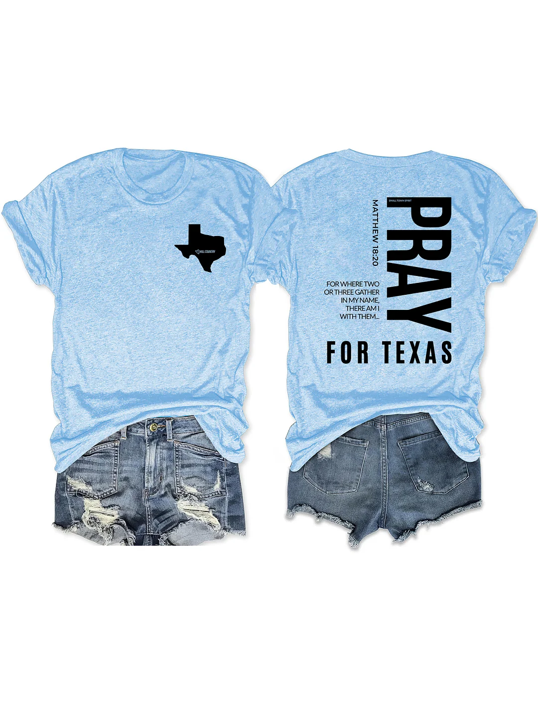 Pray For Texas T-shirt