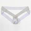 Men's Personality Trend Striped Letter Thong