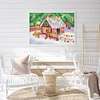 Diamond Painting-Full Round Drill Christmas Candy House