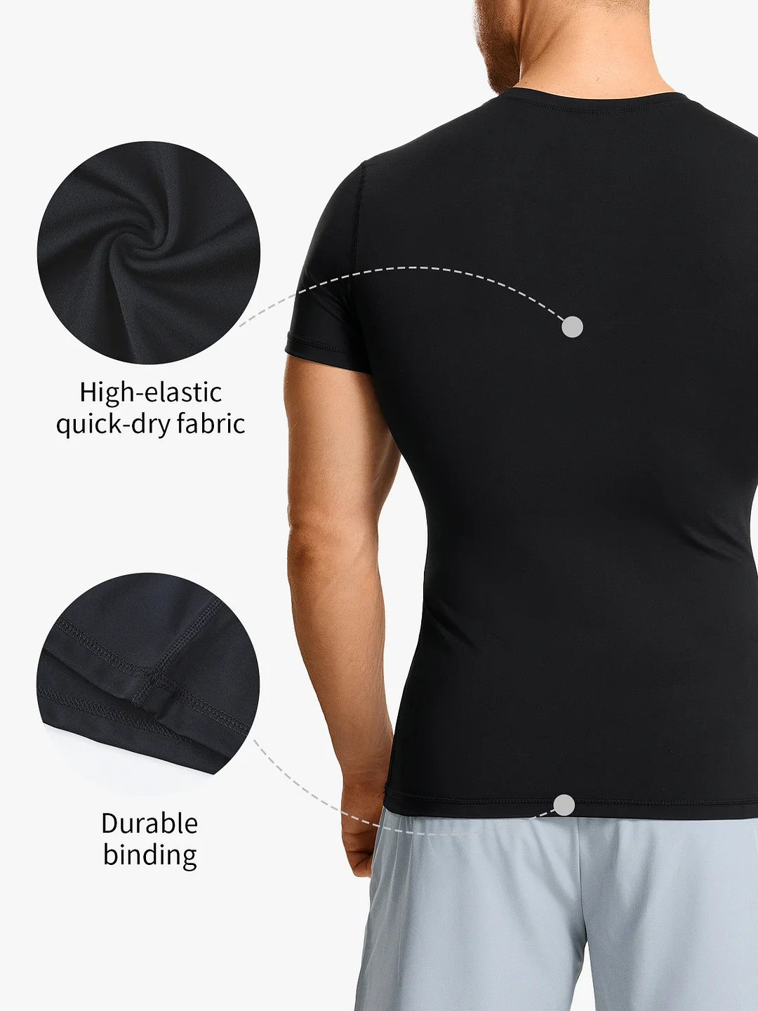 Breathable Tummy Control Compression Shapewear Shirts