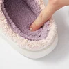 Gioiacombo&trade; Pantofole di peluche calde antiscivolo per la casa delle coppie invernali