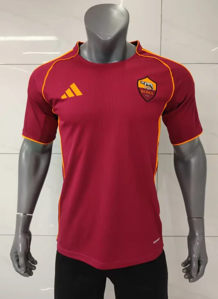 2025-26 New Season-Rome Home Jersey-Fans Edition