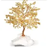 Success Wealth Feng Shui Antique Jade Stone Tree For Gift