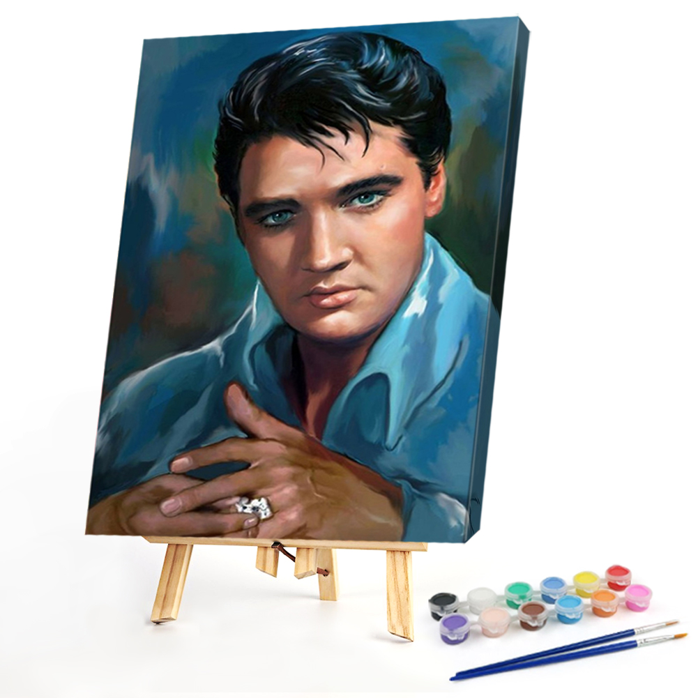 

40*50CM - Paint By Numbers - Elvis Presley, 501 Original