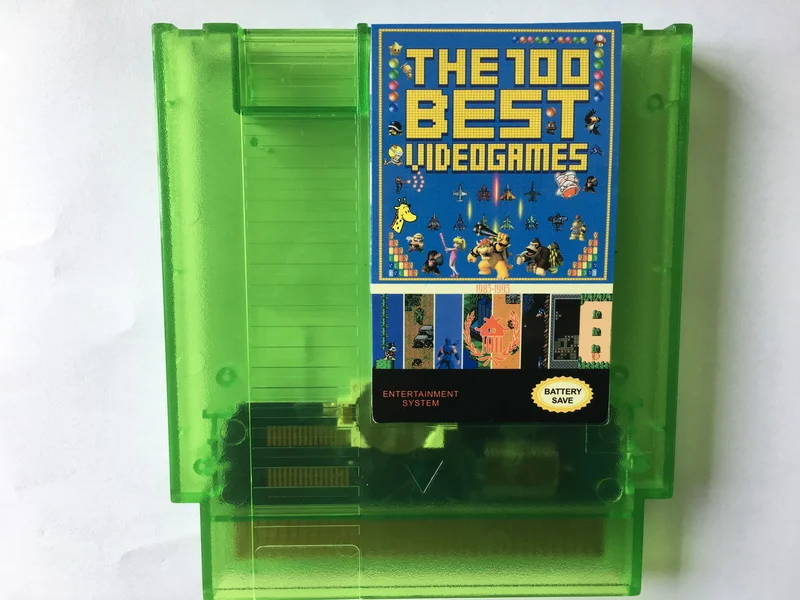 Super 100/500 in 1 Classic Collection NES Cartridge Multicart For Nintendo Entertainment System - 8 Bit Game Cartridge