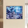 (60*50cm)Wolf - Full Square Drill Diamond Painting