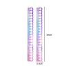 2pcs Cross Stitch Row Line Board Acrylic for Handmade Accessories (Gradient)