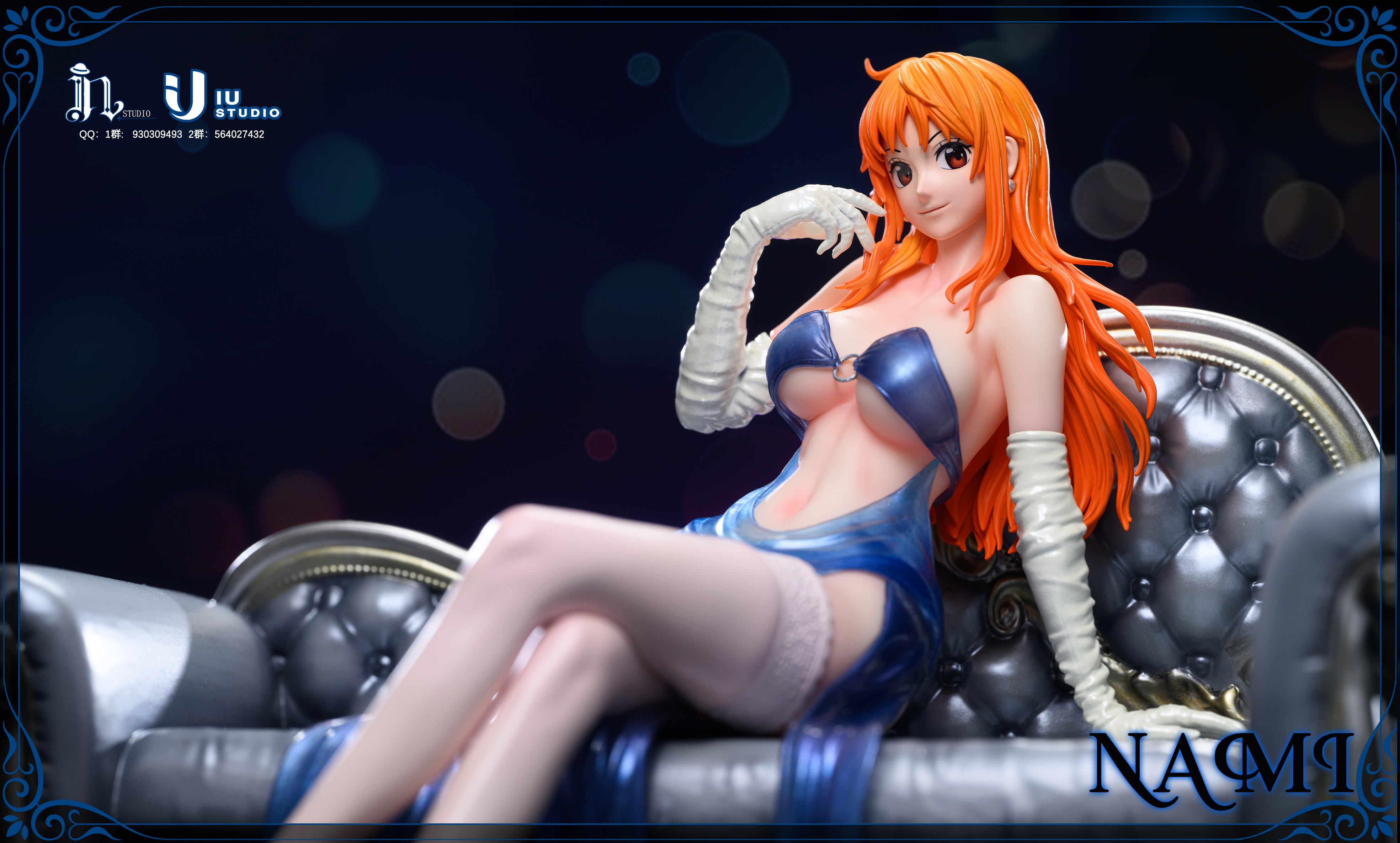 UKAKA Nami One Piece Film Gold Ver Statue