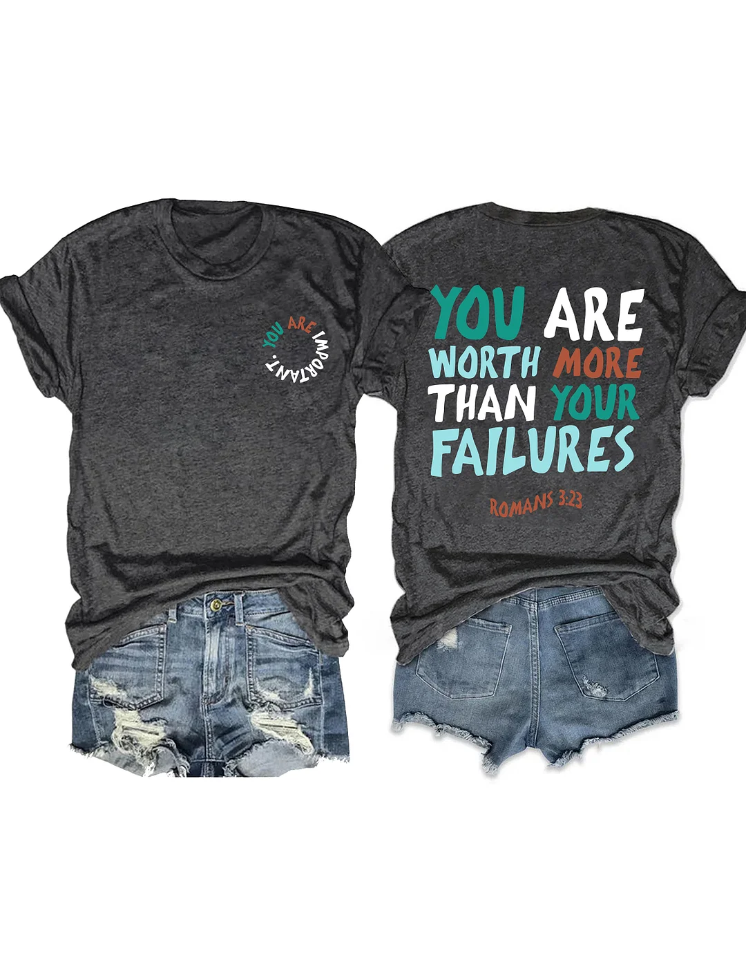 You Are Worth More Than Your Failures T-Shirt