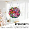 DIY Bouquet Hanging Diamond Art Ornament Window Pendant