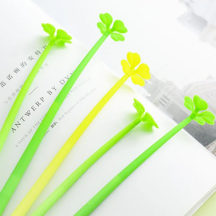 Lucky Clover Luminous Gel Pen