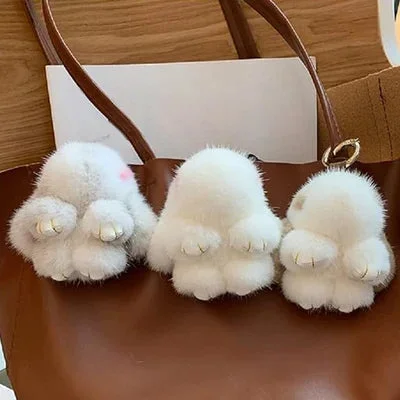 🤩EASTER SALE🐰 Handmade Soft Bunny PomPom Charms（🎁Boxed Edition）