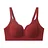 Dzgolf Fashion Seamless Triangle Cup Bra Yoga Sports Bralette with Pad Wireless Bras Underwear Intimates Deep V Bra Girl