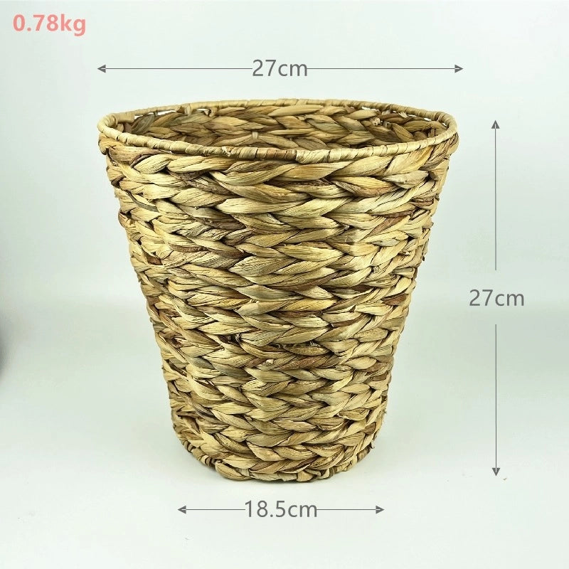 Rope Storage Basket Creative Handmade Storage Basket Desktop Storage Basket Home Decoration Plant Green Plant Storage Basket