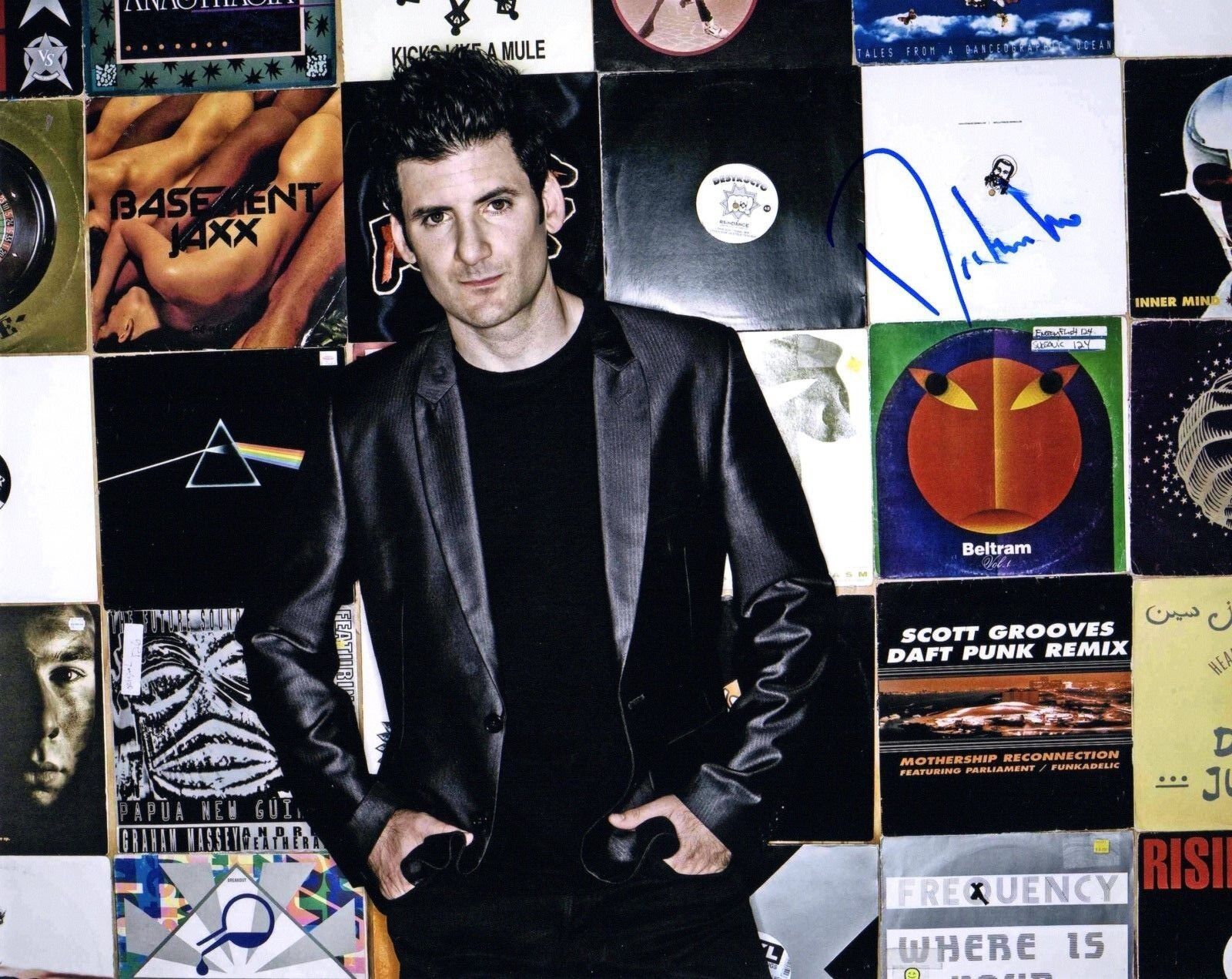 GFA Music Executive Gary Richards * DJ DESTRUCTO * Signed 8x10 Photo Poster painting AD1 COA