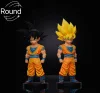 WCF Scale Z Warrior Series Super Saiyan 1 Son Goku & Son Gohan - Dragon Ball Statue - Round Studio