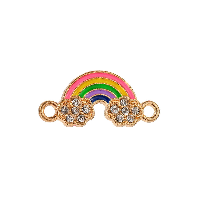 10 PCS/Package 21*15mm Alloy Animal Fruit Flower Pendant