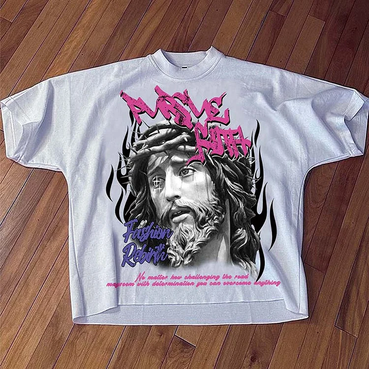 Sopula Jesus Faith Graphic Print T-Shirt