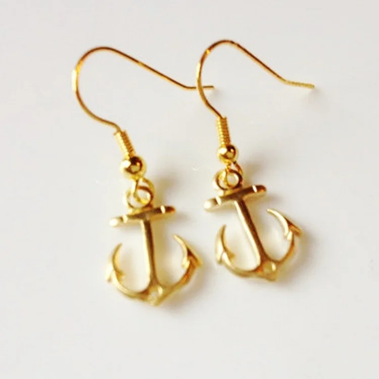 Boat Anchor Simple And Fashionable Earrings