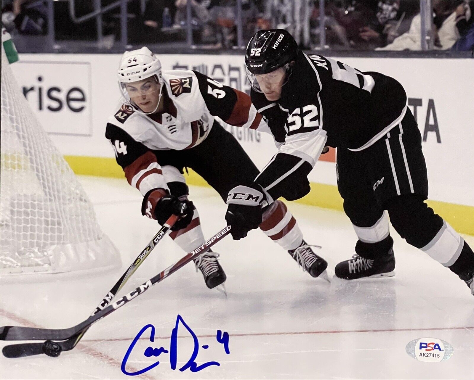 Cam Dineen Signed Autographed Arizona Coyotes 8x10 Photo Poster painting PSA/DNA