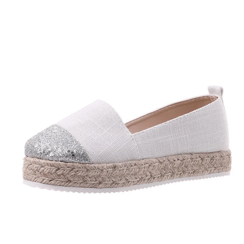 Tanguoant Tanguoant Quality Good Large Size Fisherman Shoes Female 2023 New Casual Set Foot Single Shoe Batch
