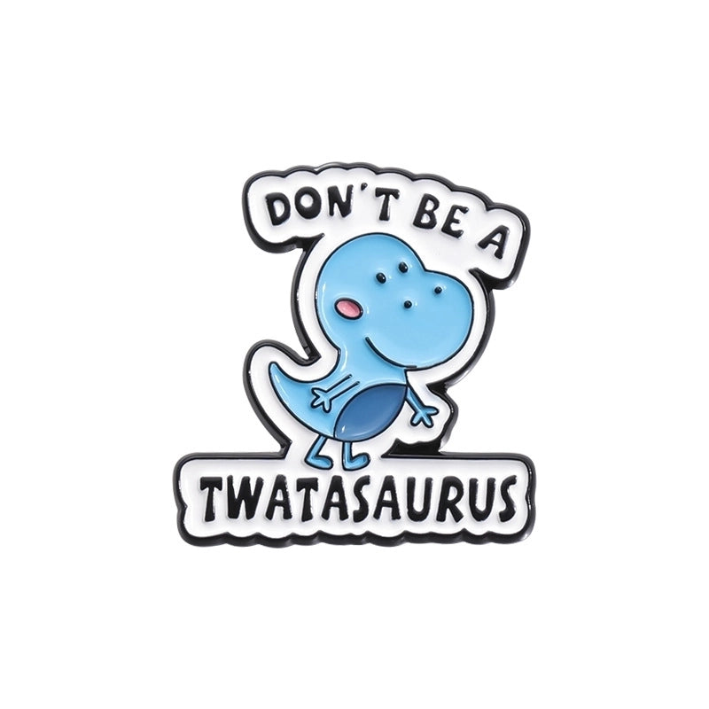 Cartoon Style Cute Animal Letter Plant Alloy Stamping Stoving Varnish Women’s Brooches