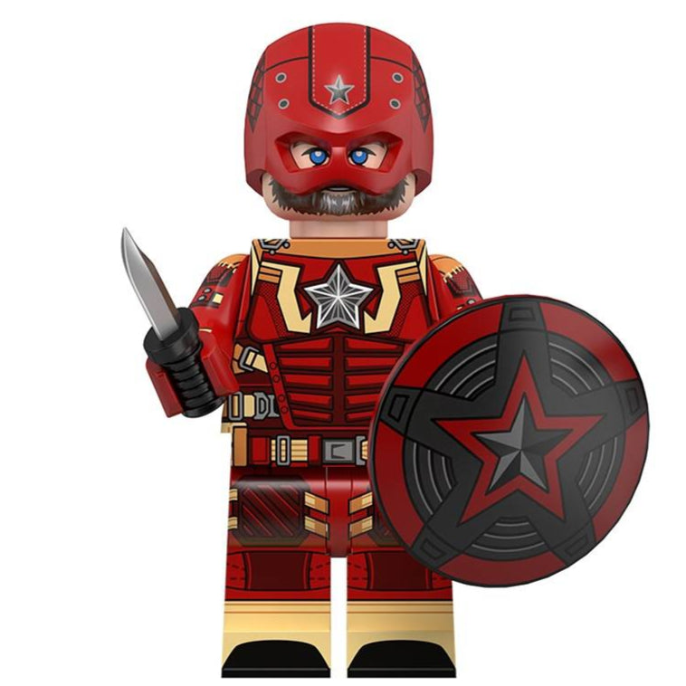 Red Guardian (Thunderbolts) Custom Marvel Universe Minifigure Minifigure Bricks monstertoys