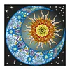 >SALE<Diamond Painting Partial Special Drill Sun and Moon Picture of Rhinestone