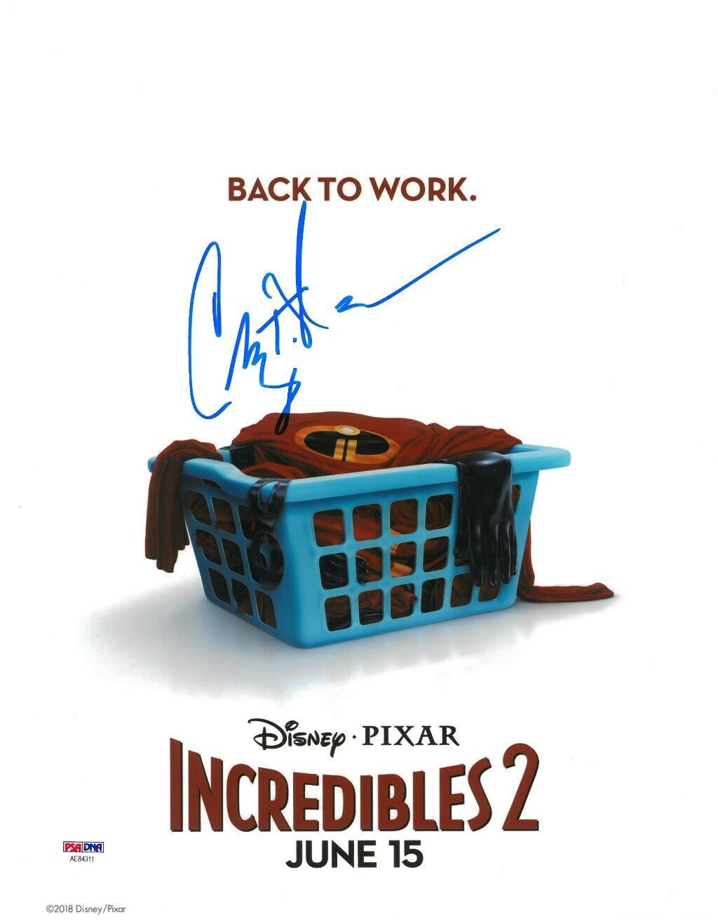 Craig T. Nelson Signed Incredibles 2 Autographed 11x14 Photo Poster painting PSA/DNA #AE84311