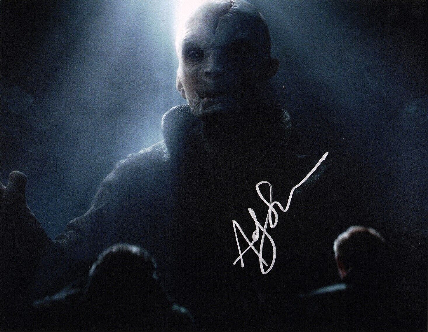 ~ANDY SERKIS Authentic Hand-Signed Star Wars Supreme Leader Snoke