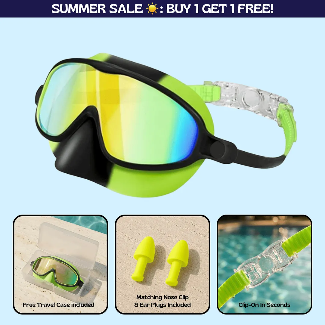 TibaToes&trade; Clip-On Swim Goggles