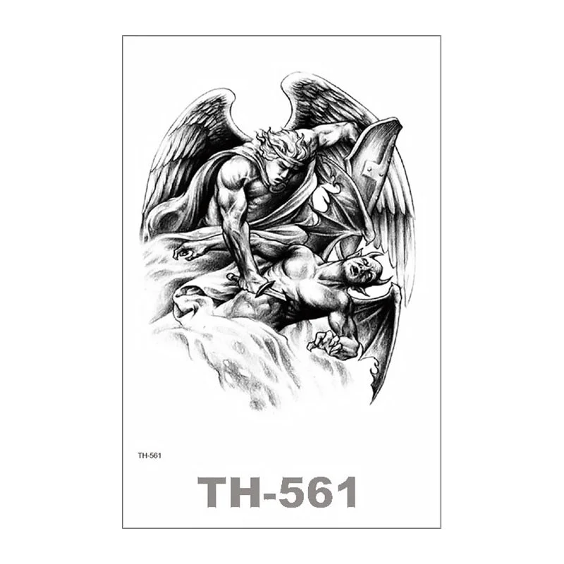 SDRAWING Temporary Tattoo For Women Sexy Tattoo Stickers Body Art Tattoo Chest Stickers Arm Tattoo Men Fashionable Fake Tatoo Cool Tattoo