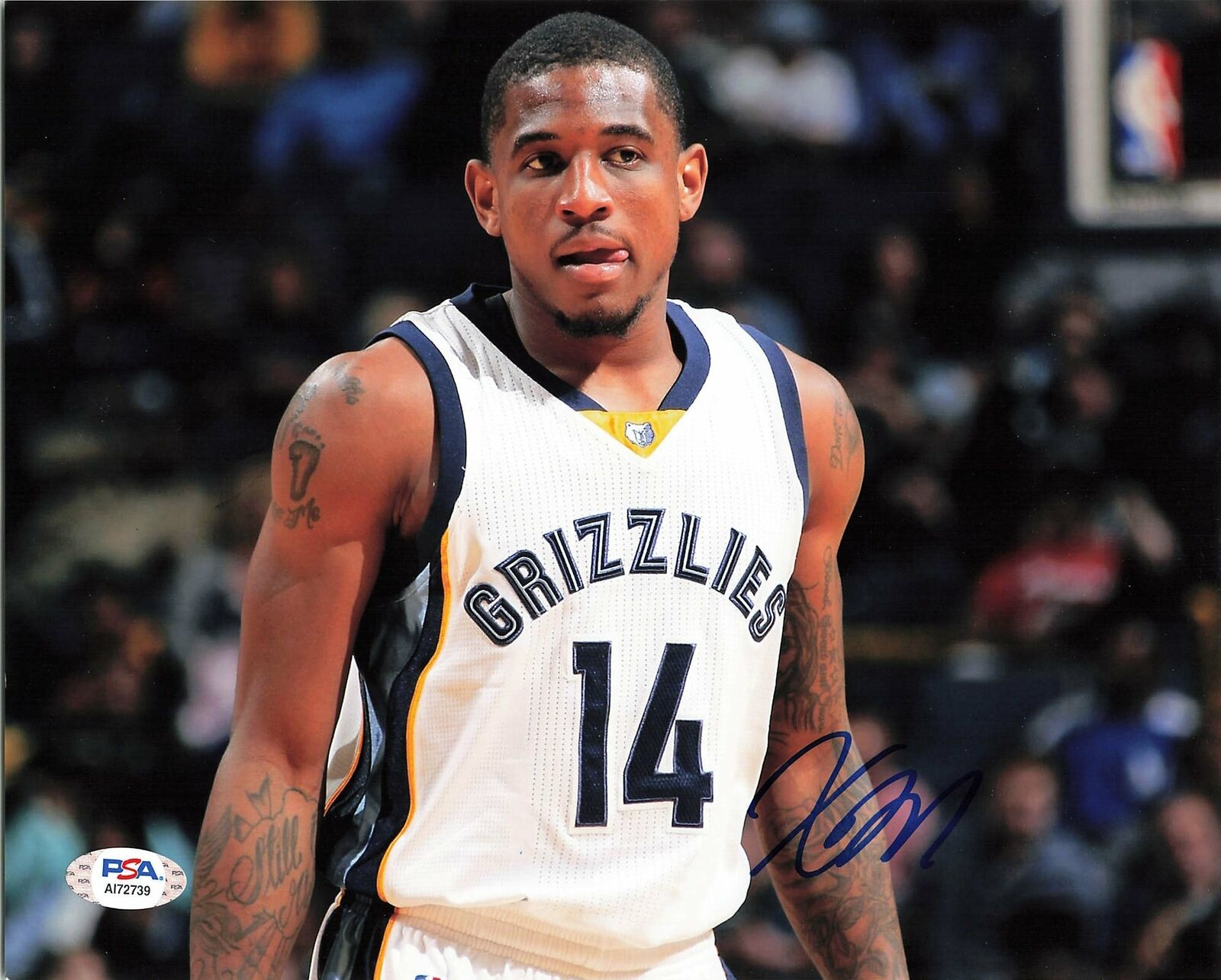 XAVIER MUNFORD signed 8x10 Photo Poster painting PSA/DNA Memphis Grizzlies Autographed