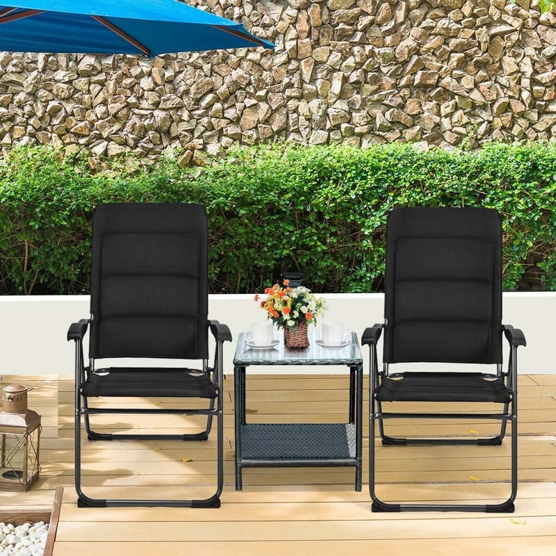 Patio folding chair - outdoor seating