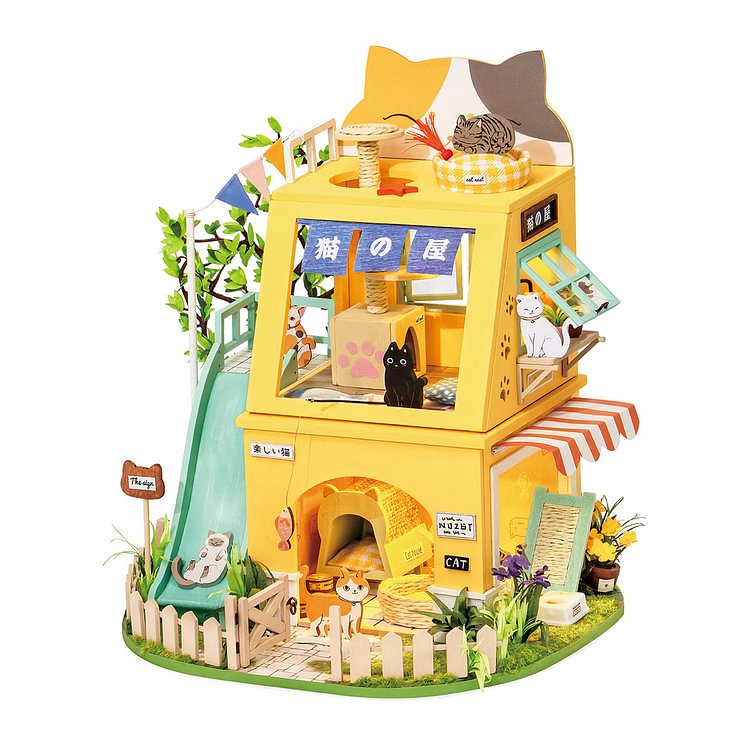 Rolife Maison De Poupée | Maison Du Chat DG149