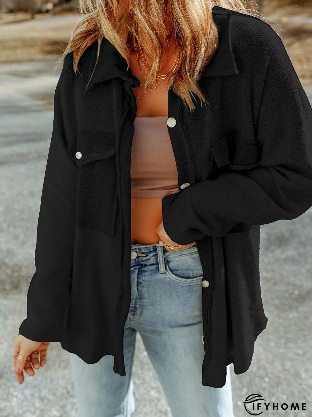 Lightweight Long Sleeve Jacket | IFYHOME