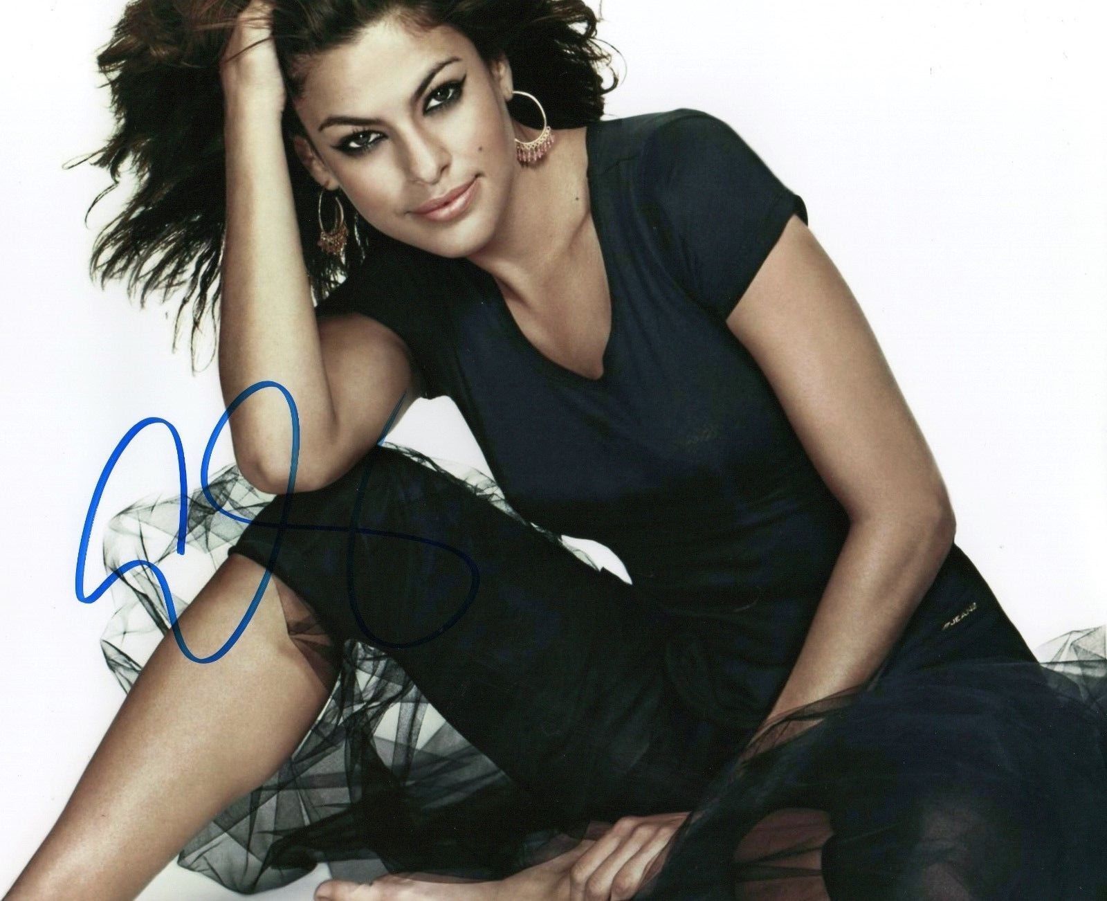 EVA MENDES AUTOGRAPHED SIGNED A4 PP POSTER Photo Poster painting PRINT 6