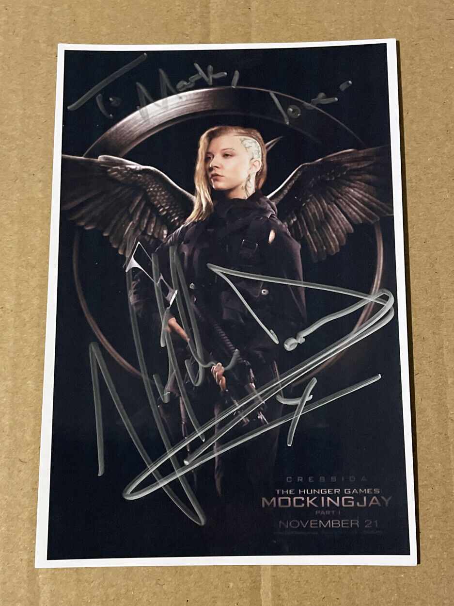 Natalie Dormer (Game Of Thrones , Hunger Games) 6x4 Signed Photo Poster painting Autograph