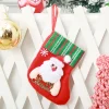 Christmas gift bag candy bag Santa Claus socks decoration Christmas tree pendant