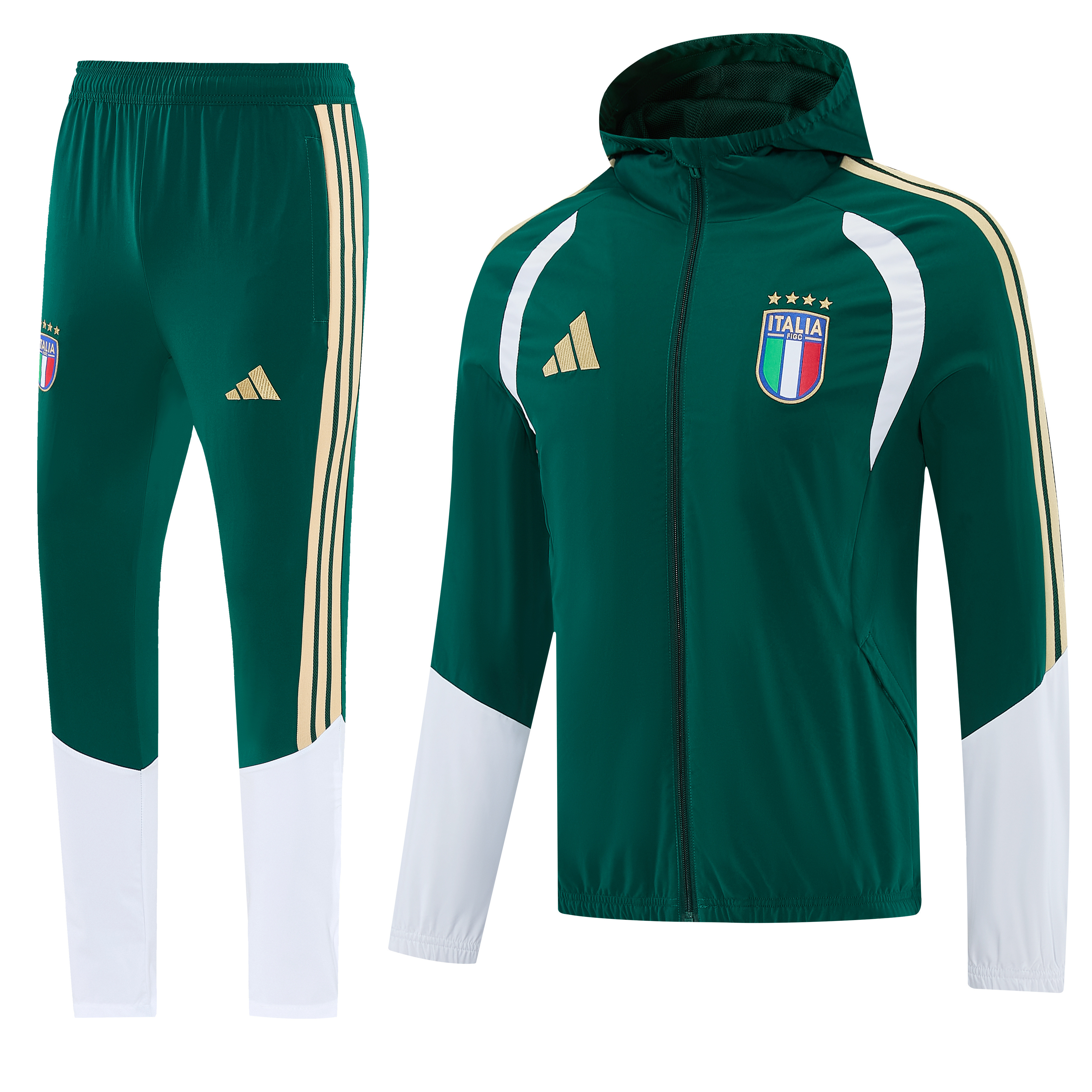2026 Italy FIGC All Weather Jacket green suit