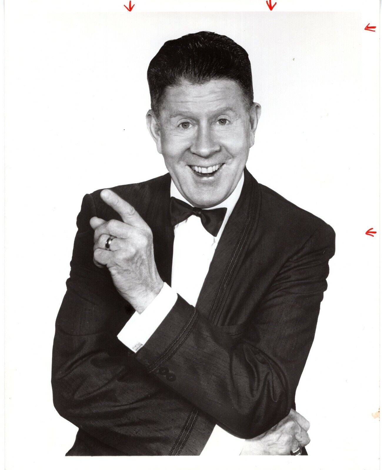 RUDY VALLEE Actor Singer Vintage 7x9 Promo Press News Photo Poster painting 1965