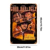 Good, Bad, and Ugly Western Movie - Vintage Metal Signs - 20*30cm/30*40cm - Western&Movie